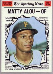 1970 Topps Baseball Cards      460     Matty Alou AS